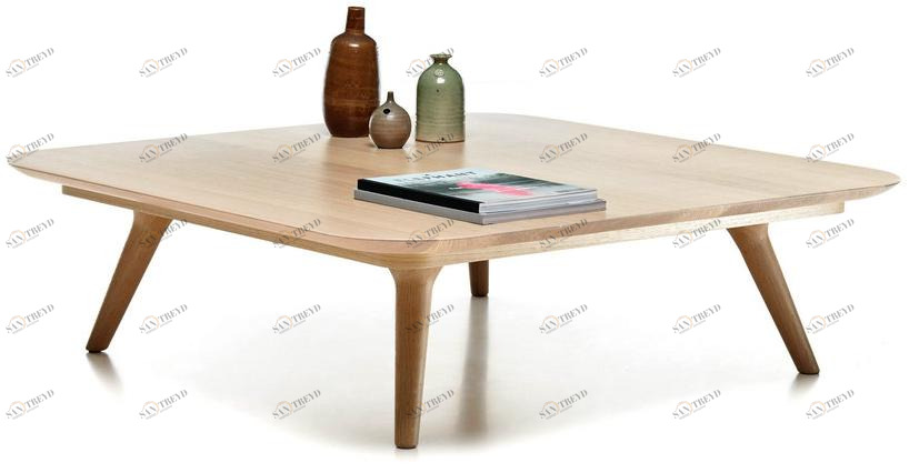 moooi Квадратный журнальный столик из дуба Zio family sun-id-1448247