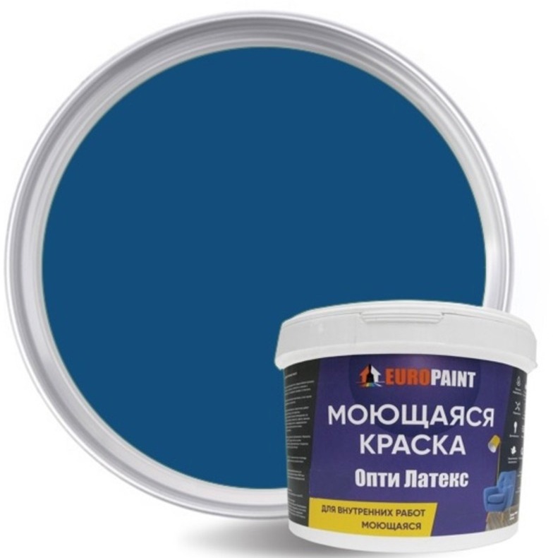 90295597 Краска Опти Латекс цвет магнетик 3 л STLM-0172864 EUROPAINT