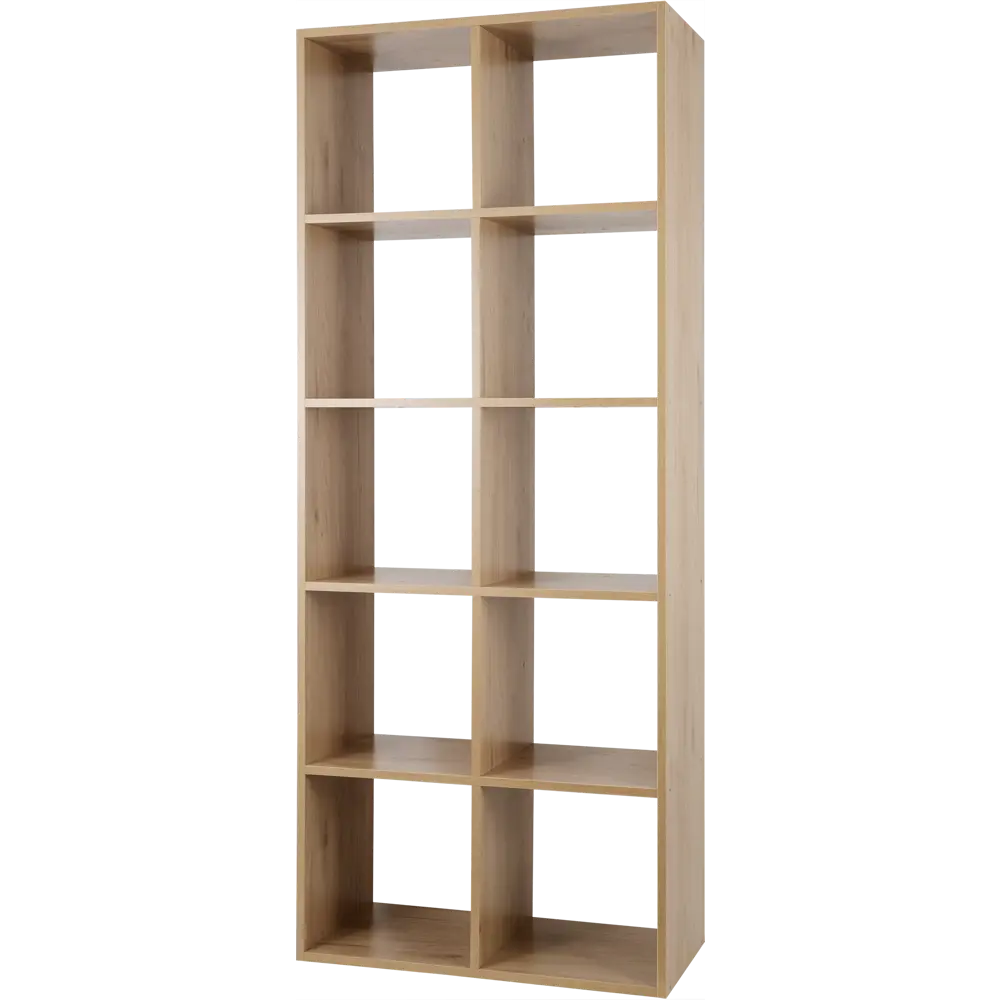 Стеллаж SPACEO KUB 10К, 70х173х31,7 см, цвет дуб STLM-2006108