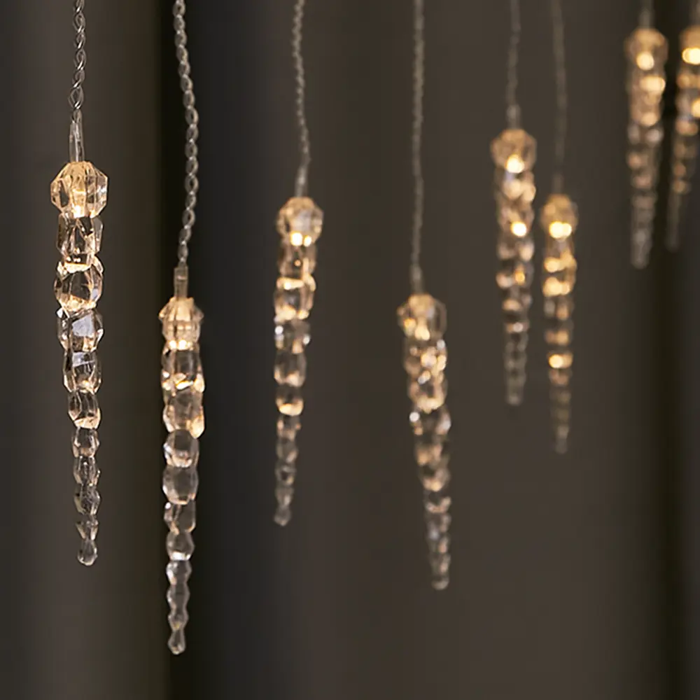 88943041 Электрогирлянда Сосульки 3 м холодный белый свет STLM-0955274 Santreyd  - Вид №10