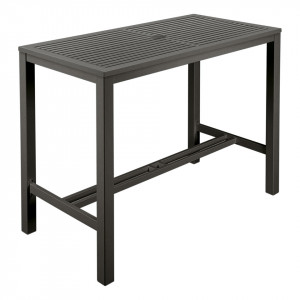 Code: 2AUAH14.01 Алюминиевый обеденный стол Aura High 140 Teak  Aura High Dining