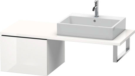 LC583202121 L-Cube Шкафчик для консоли Орех темный декор Duravit - Вид №2