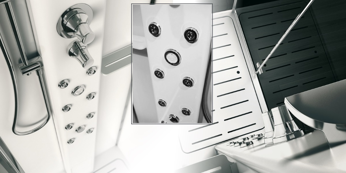 Душевая кабина PLAY 90 TT 9547-19479 Dx Jacuzzi 954719479DX - Вид №1