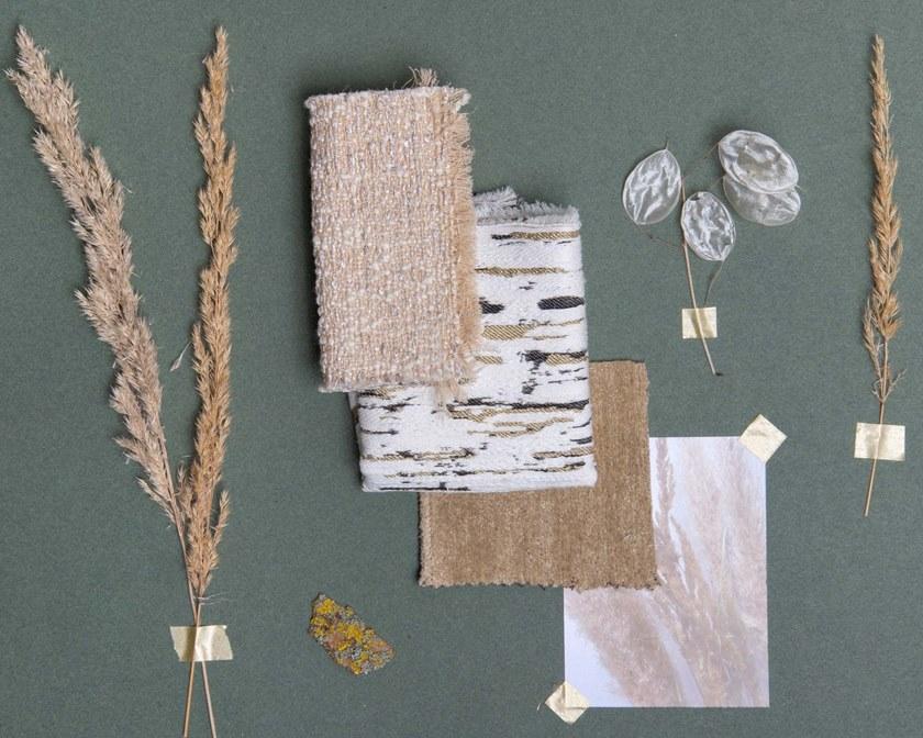 LELIEVRE Непрозрачная твидовая ткань Nature précieuse 4246 - Вид №10