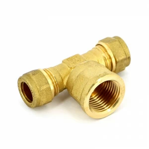 Тройник обжим-В TIEMME 12х1/2"х12