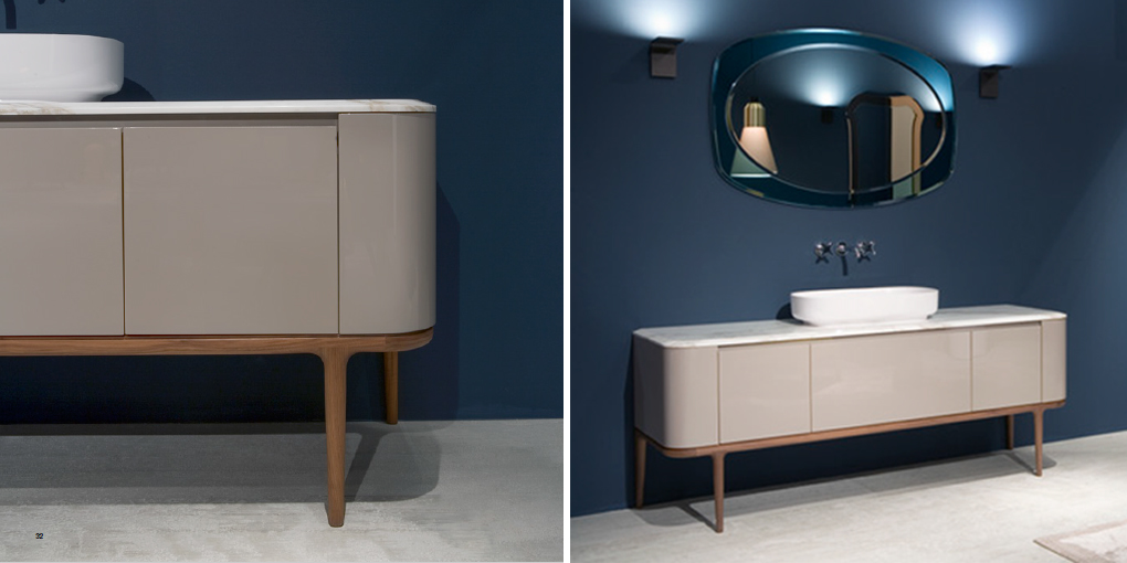 Комплект мебели №4 180 см Antonio Lupi ILBAGNO из ясеня Antoniolupi 4ILBAGNO - Вид №1