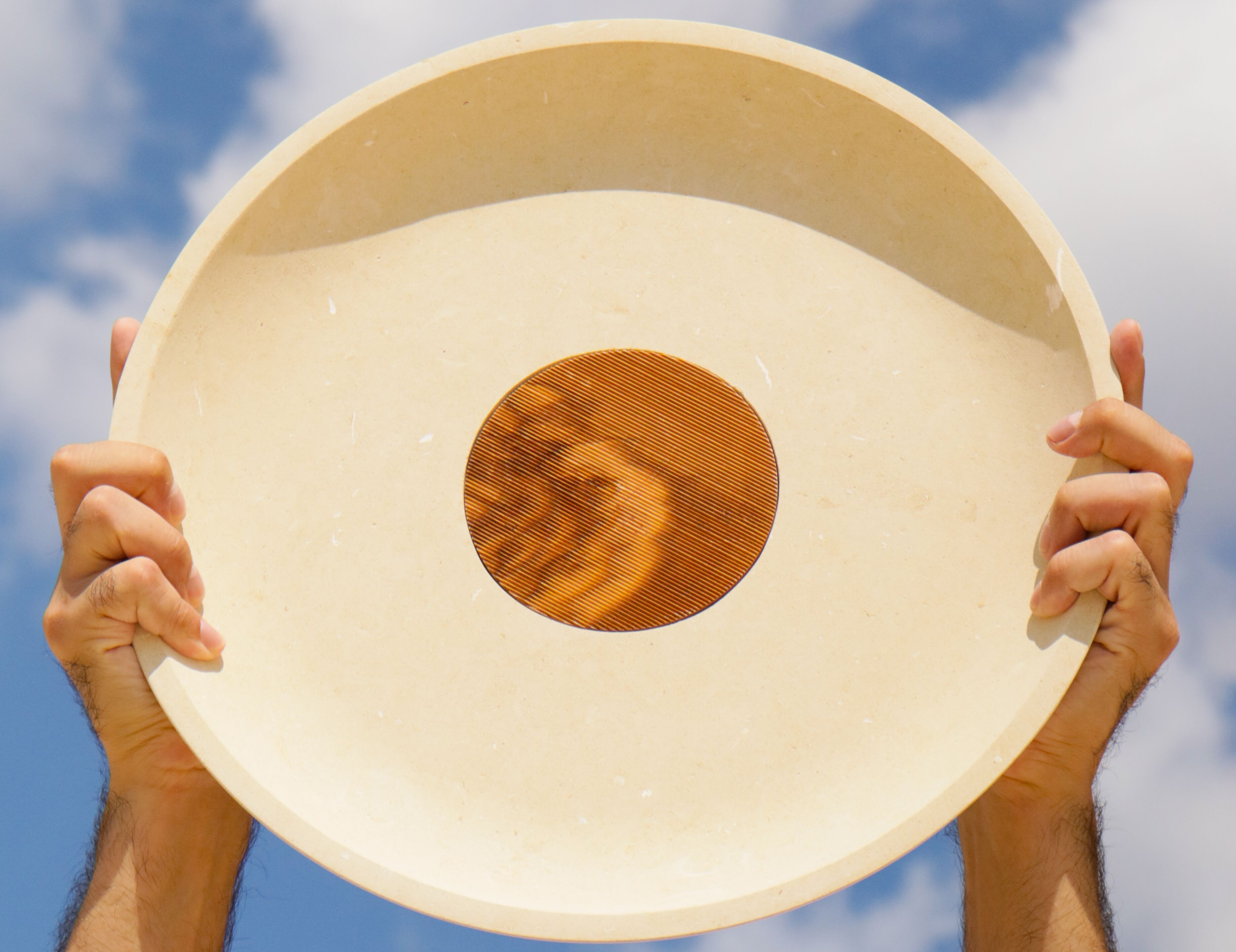 Плоская плита из камня Лечче и оливкового дерева PIMAR Rito ARCH-00105781 - Вид №4