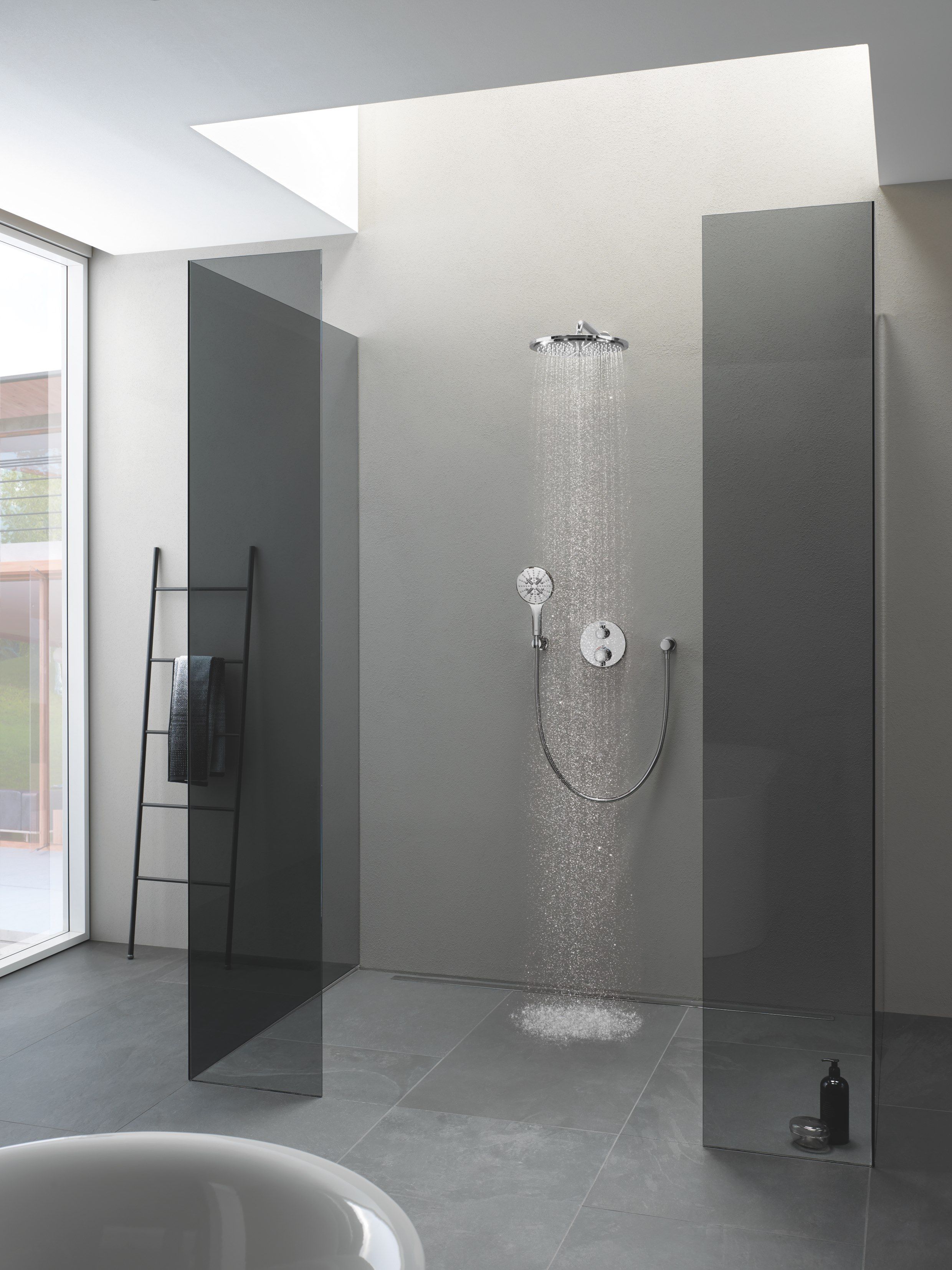 Настенный ручной душ с 3 струями для душа Grohe Rainshower SmartActive ARCH-00121609 - Вид №20
