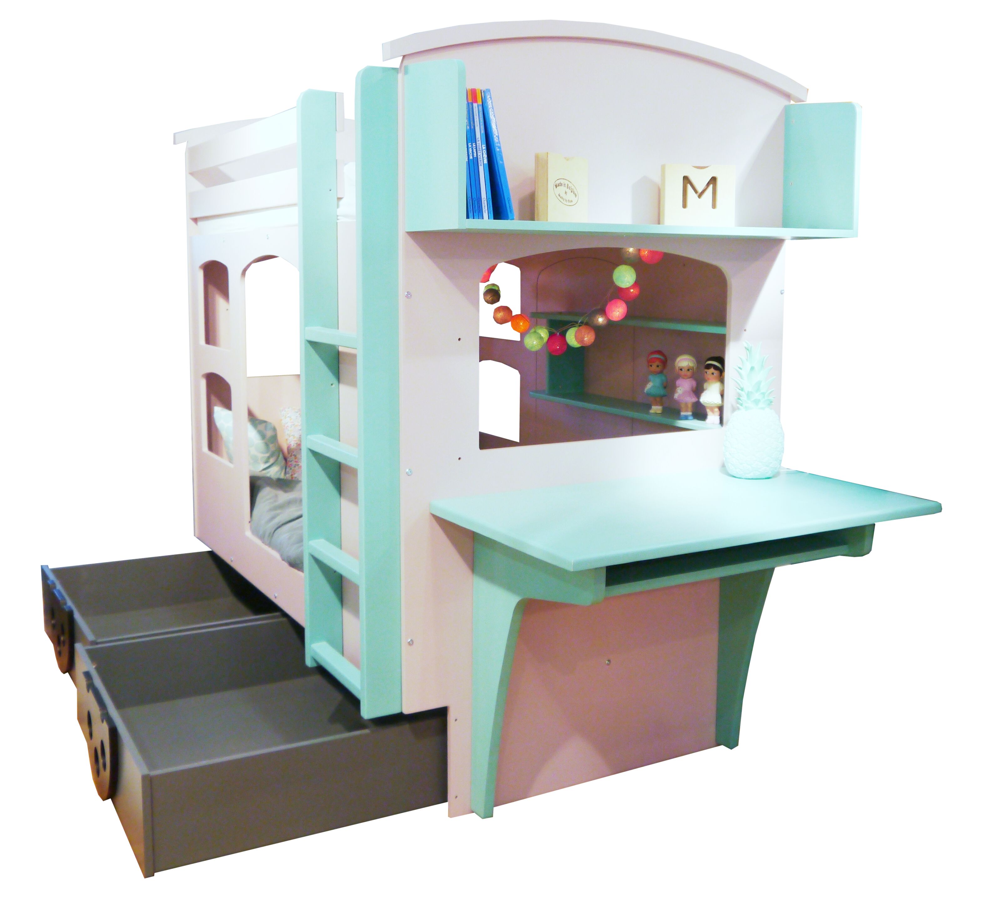 Двухъярусная кровать из МДФ Mathy by Bols УНИВЕРСАЛ ARCH-00153050 - Вид №3