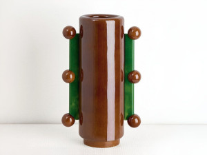 Керамическая ваза ручной работы