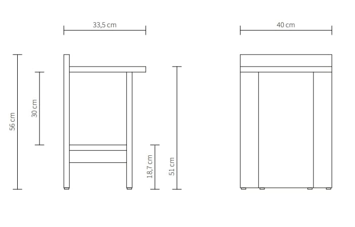 Тумбочка из дуба Gejst ISMO ARCH-00003109 - Вид №10