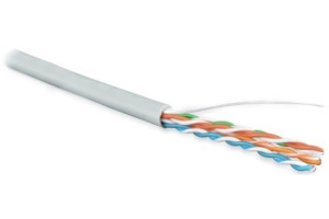 15550776 Кабель витая пара 305м UUTP4-C5E-S24-IN-PVC-GY 41903 Hyperline