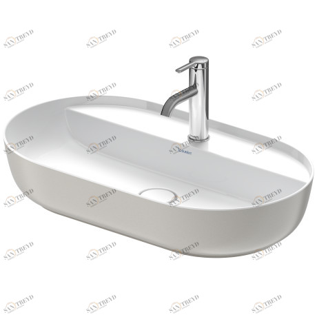 0380702300 Накладная раковина на столешницу  овальная Duravit Luv