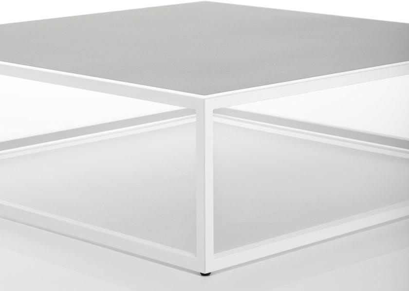 MDF Italia Низкий квадратный керамический журнальный столик Arpa sun-id-1414133 - Вид №1