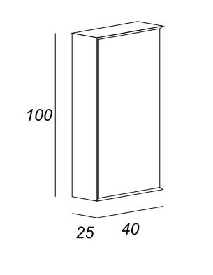 Мебель для ванной CEZARES BELLAGIO 105 Bianco Opaco - Вид №14