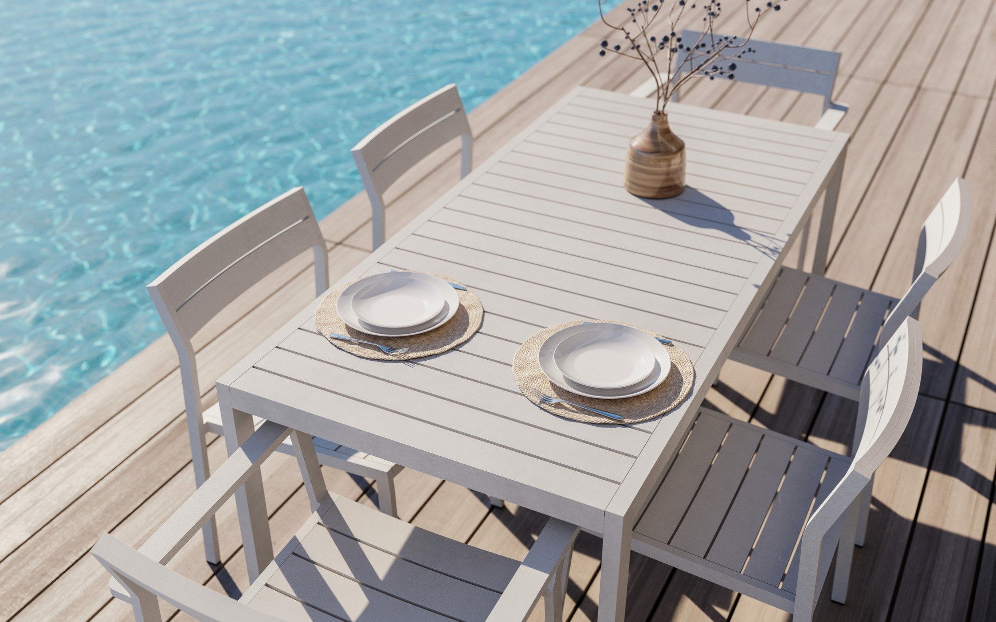 Алюминиевый стул с порошковым покрытием Case Eos ARCH-00109535 - Вид №14