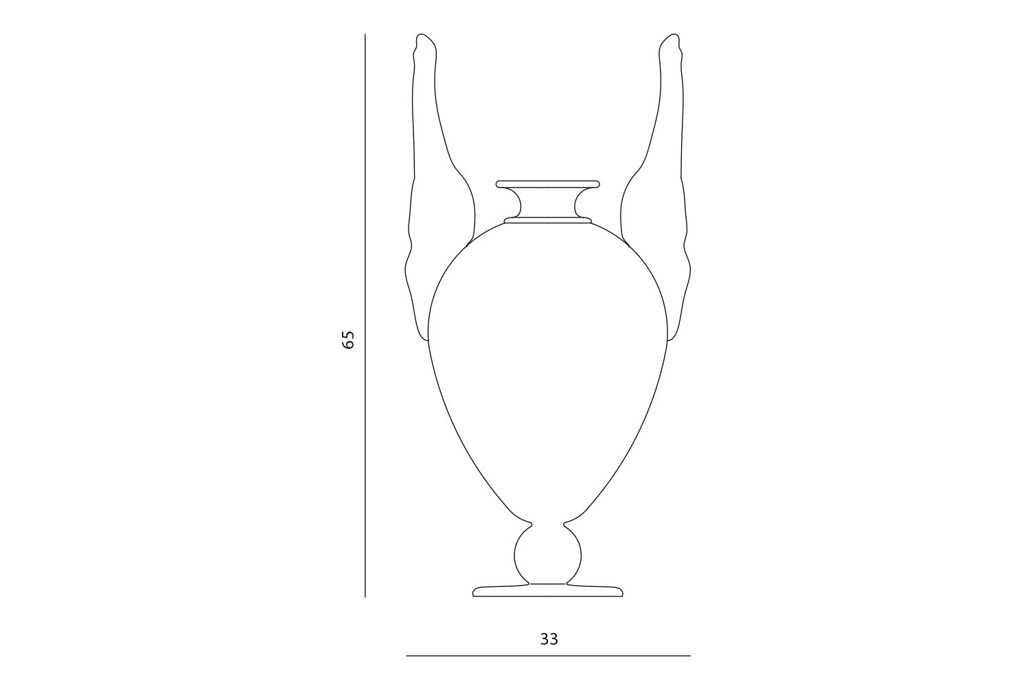 Ali Dischiuse Ваза Веронезе Visionnaire  - Вид №5