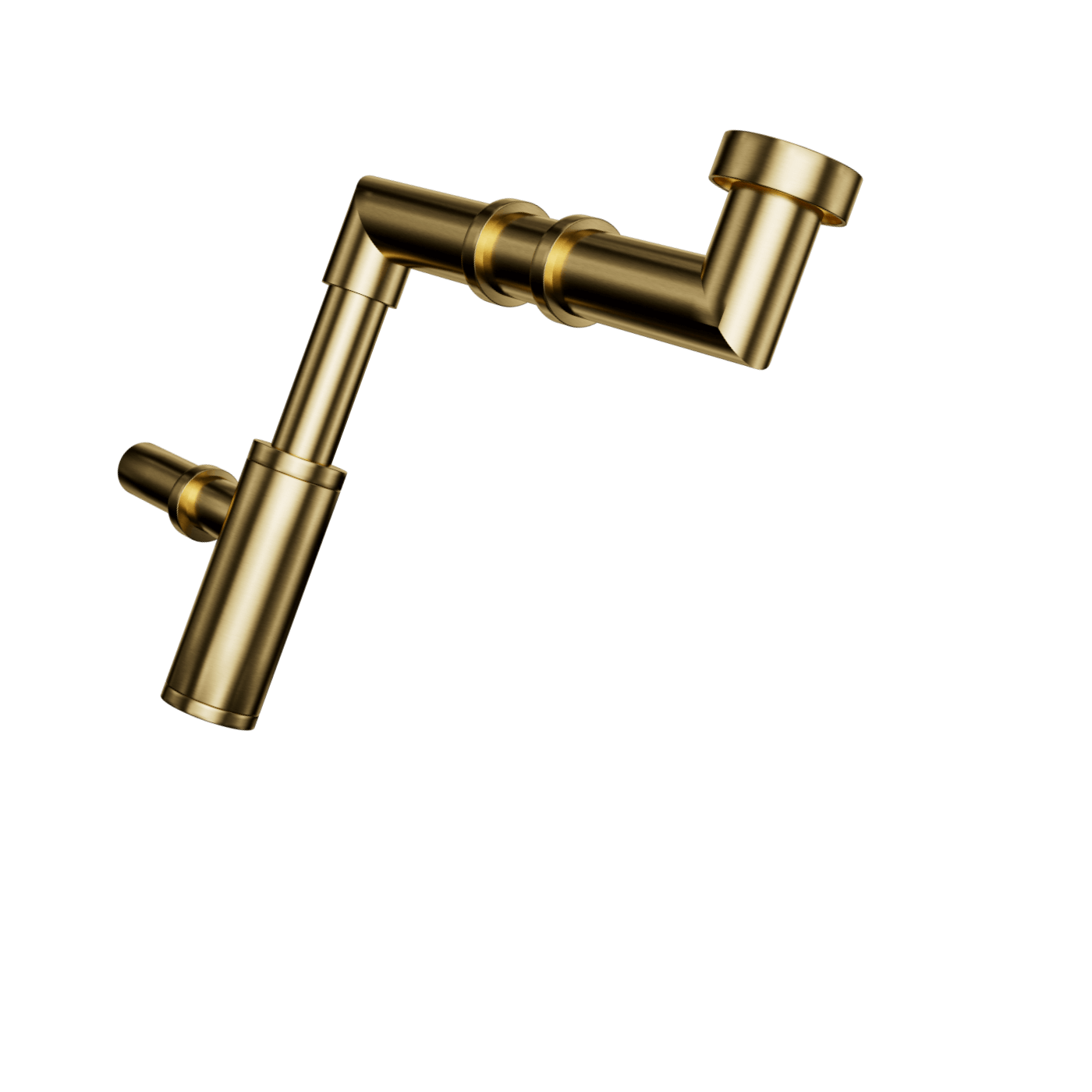 A810-L Сифон для бутылок из нержавеющей стали с выносом и удлинительной трубкой Duten 