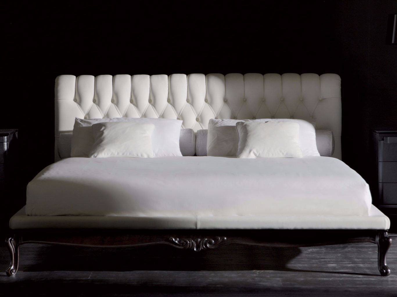 Двуспальная кровать с капитонным изголовьем OPERA CONTEMPORARY Sansone ARCH-00060976