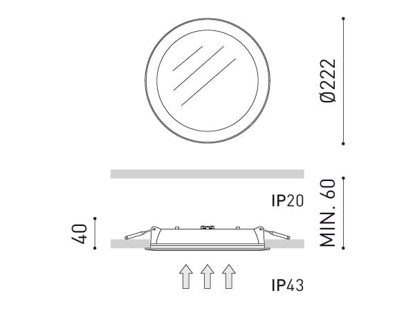 Утопленный светодиодный прожектор Arkoslight ARCH-00070685 - Вид №6
