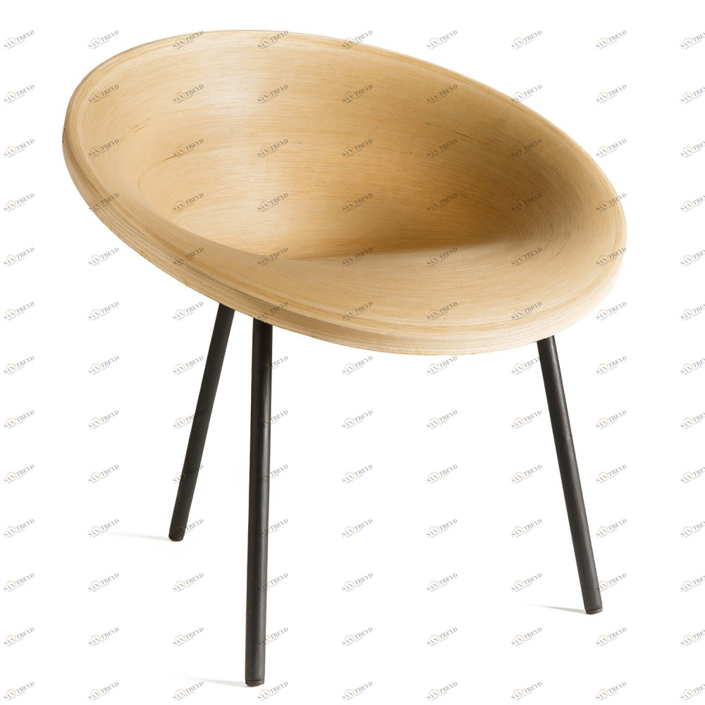 Кресло стул "Sang" бежевый, серый MONTLY SANG 128927 Коричневый 