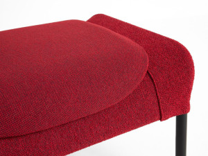 Тканевая мягкая прямоугольная подставка для ног