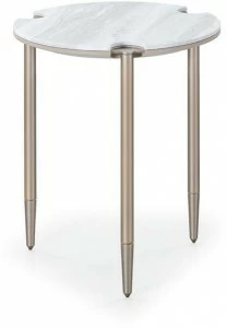 Turri Круглый журнальный столик из мрамора Zero