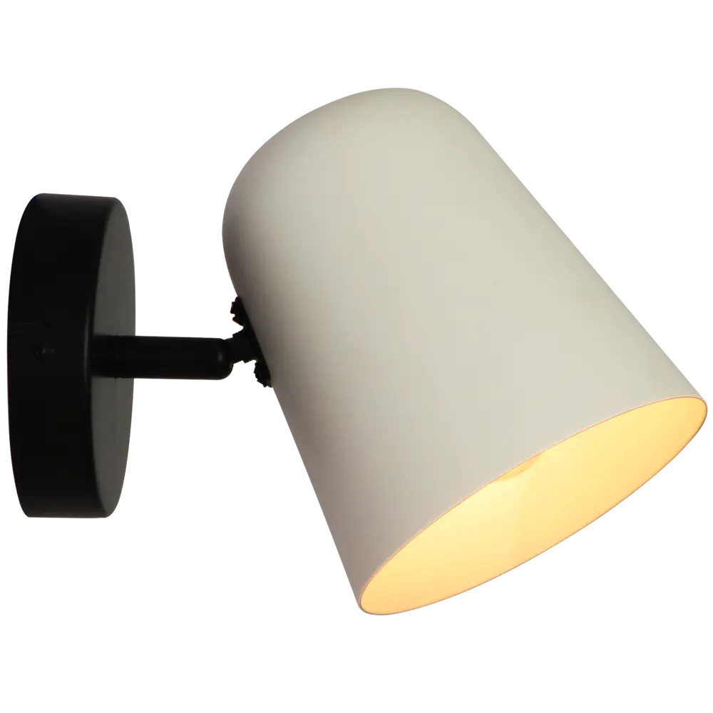 Светильник бра настенный KREAFORTA Talica цвет белый/черный STLM-2076241 - Вид №3