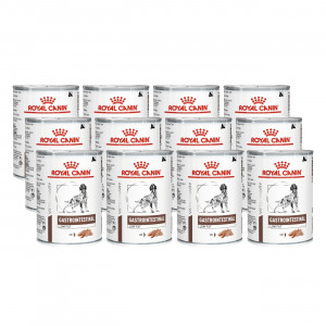 Т0055686*12 Корм для собак Vet Diet Gastro Intestinal Low Fat при нарушении пищеварения, конс. 410г (упаковка - 12 шт) ROYAL CANIN