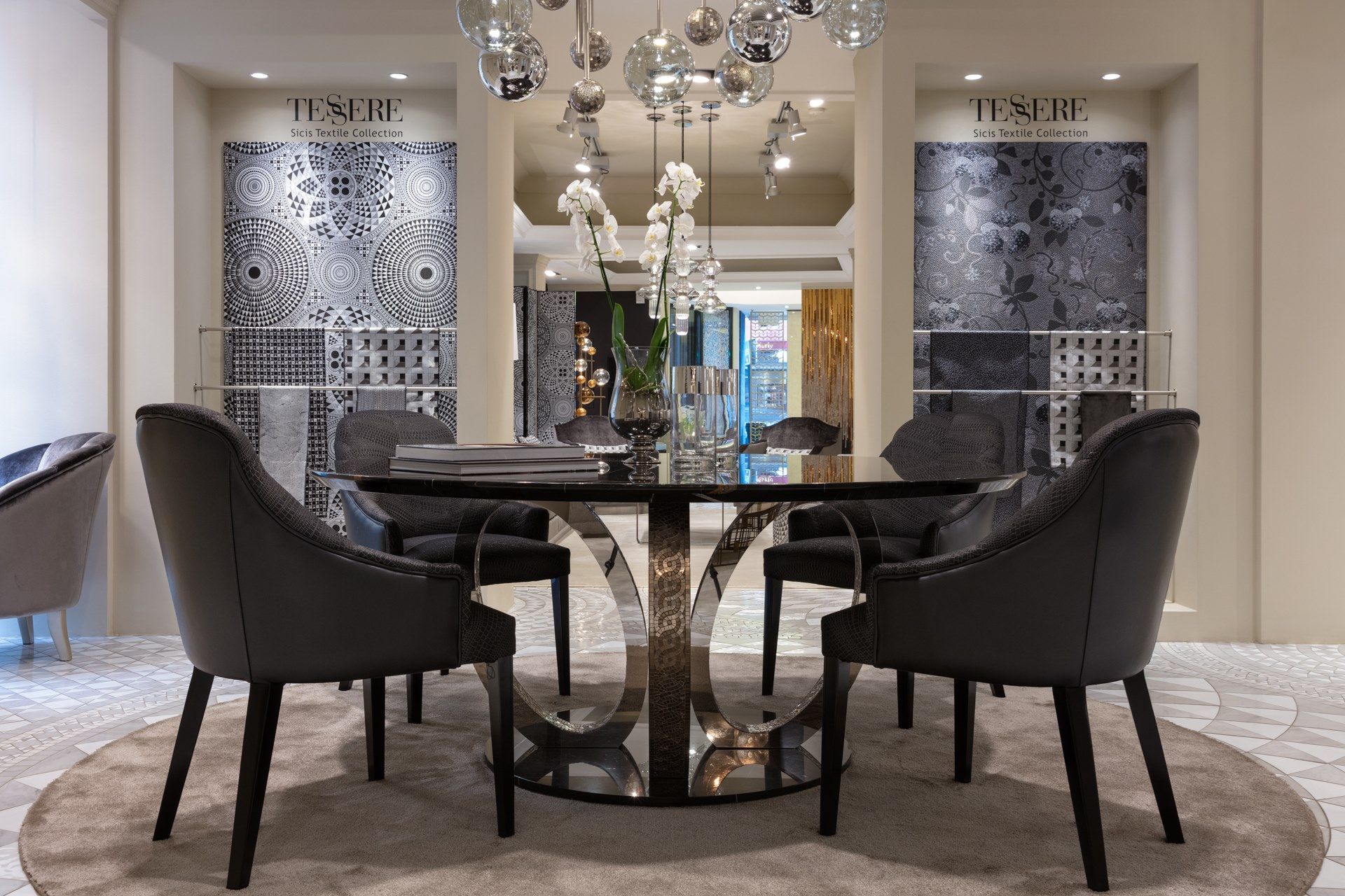 Круглый мраморный стол Sicis Fluxus ARCH-00037507 - Вид №4