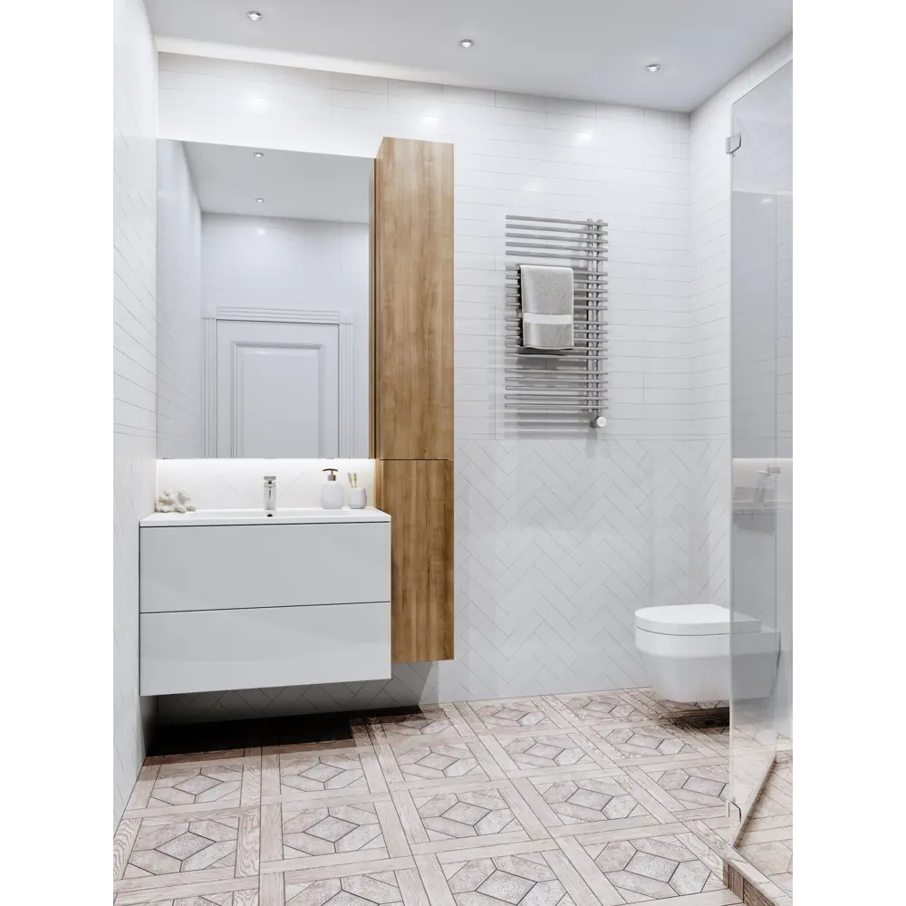 Керамогранит Belani Рустик 41.5x41.5 см 1.38 м² цвет бежевый STLM-2114690 - Вид №3