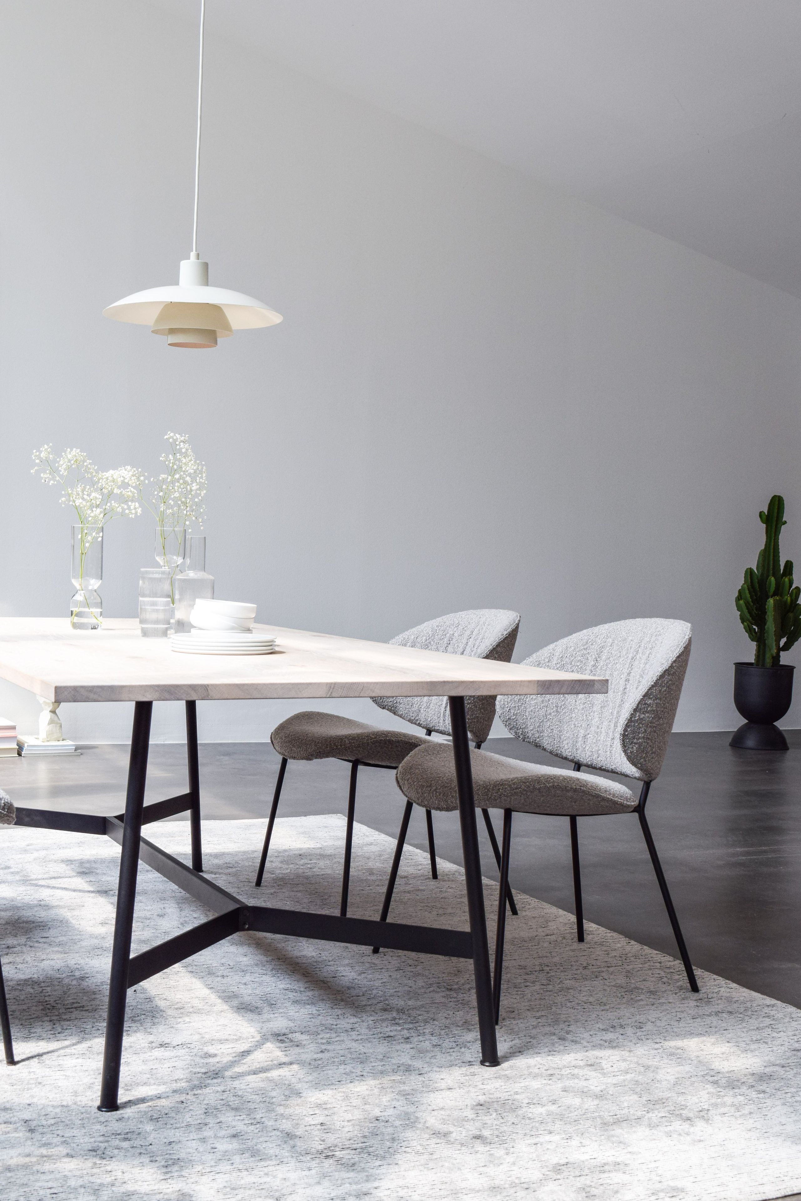 Мягкий стул из ткани KFF Alvaro ARCH-00098831 - Вид №10