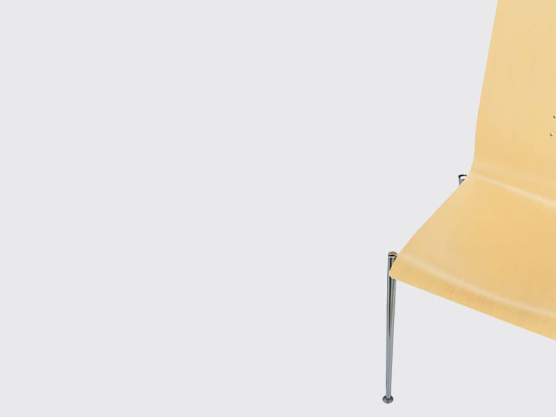 Штабелируемый стул из шпона Brunner ARCH-00077675 - Вид №2