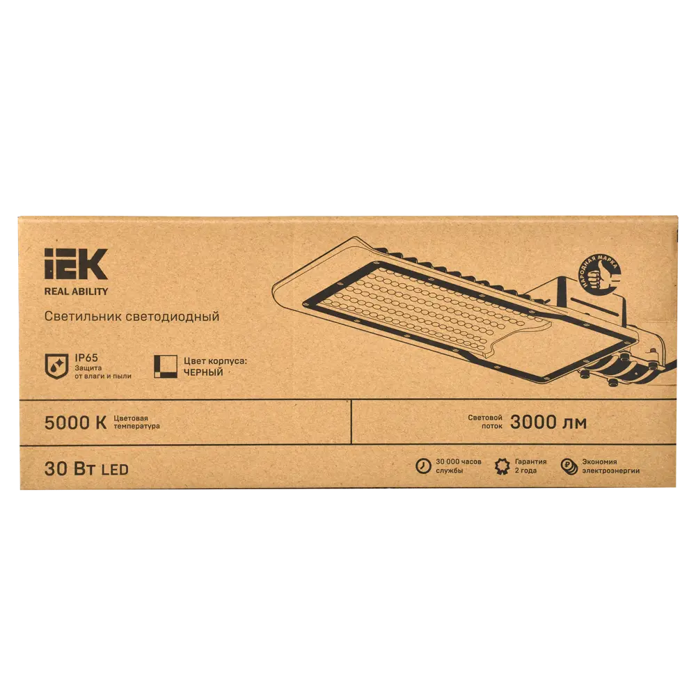 Светильник светодиодный уличный IEK «ДКУ» 1013-30Д 30 Вт 5000 К IP65 85339569 STLM-2054600  - Вид №8