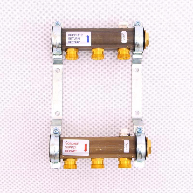 Нерегулируемая коллекторная группа HKV/A WATTS Ind 1"x3/4"ЕК 3 выхода 10004540