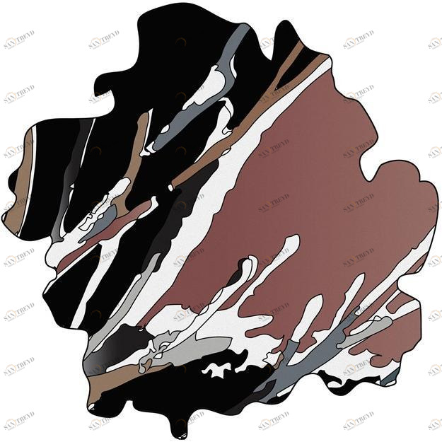 YO2 Ковер из полиамида Unreal clips sun-id-1346127