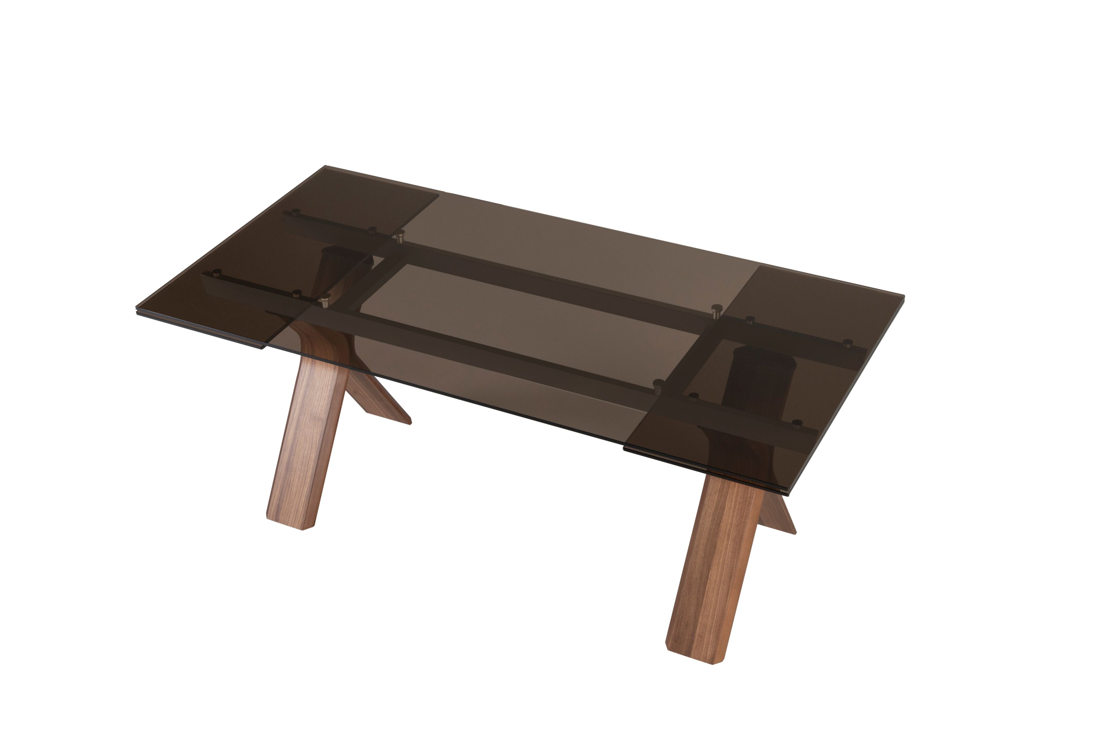 Стеклянный прямоугольный выдвижной стол Tonin Casa ARCH-00145400 - Вид №1