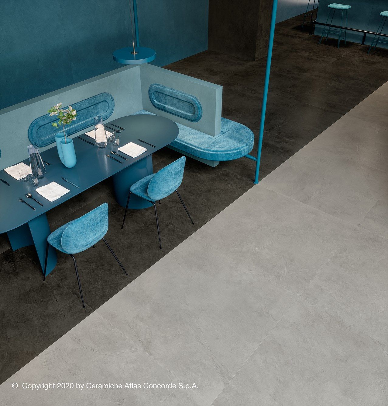 Пол из керамогранита с эффектом смолы Atlas Concorde ARCH-00028612 - Вид №18