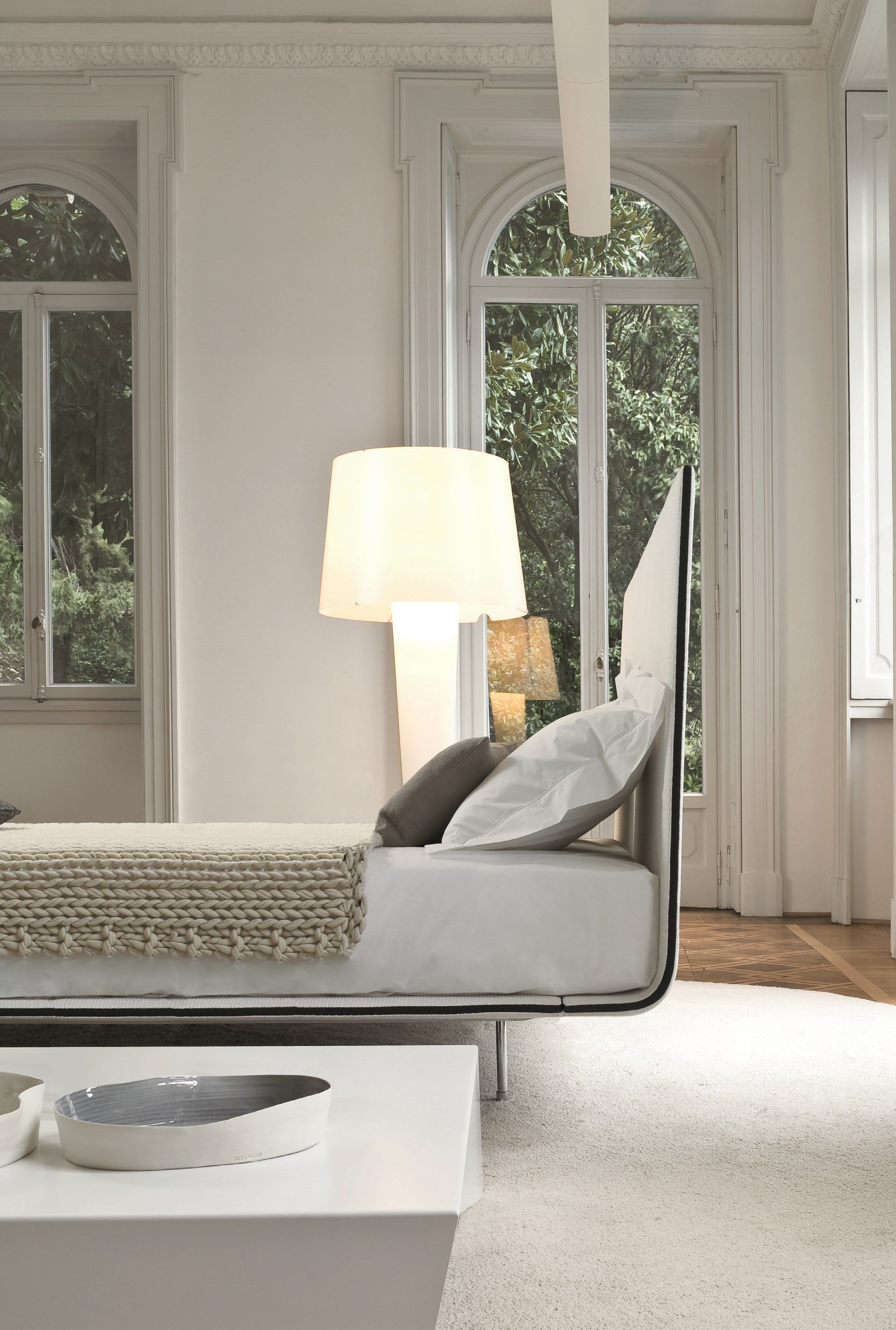 Съемная деревянная двуспальная кровать BONALDO тонкий ARCH-00137508 - Вид №4