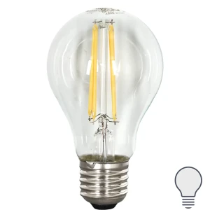 Лампа светодиодная Osram E27 220 В 7 Вт груша прозрачная 806 лм белый свет