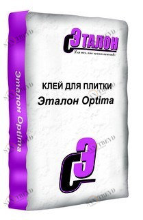 Клей плиточный Эталон Optima 25кг 369