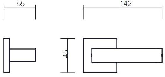 Pasini Ручка из латуни на розетке Emir 3861  - Вид №2