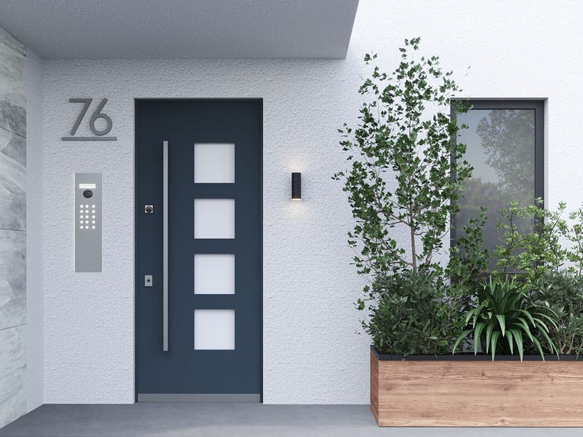 Бронированная входная дверь для экстерьера Gasperotti HABITAT EX.70 SUNNY COM ARCH-00076095