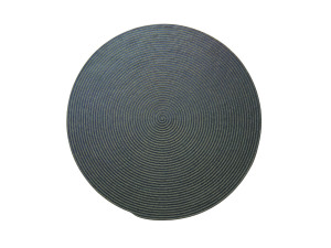 Открытый круглый ковер