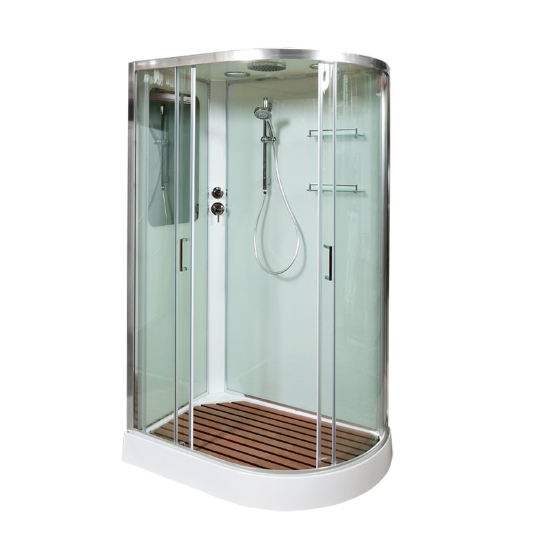 L 809 с гм. и эл. BLACK Душевая кабина DETO Серия L А102 L стандартная