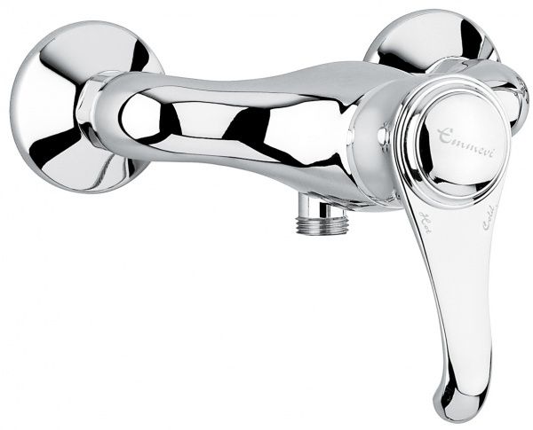 6002BO Смеситель Tiffany для душа, цвет белый-золото EMMEVI