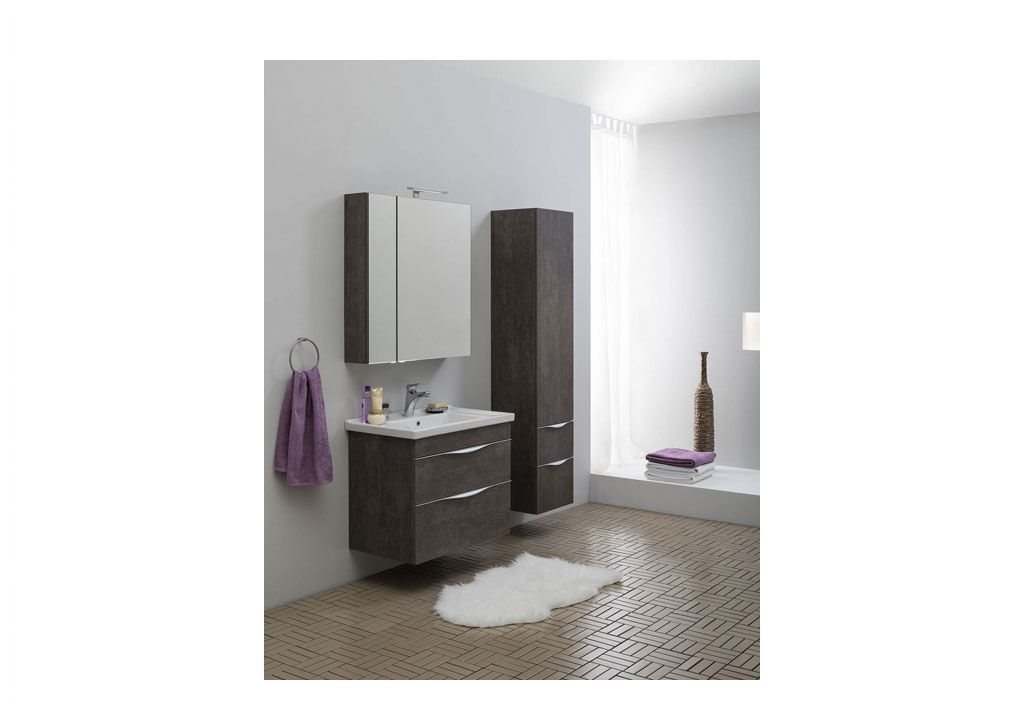 Тумба с раковиной Aquanet Эвора 80 дуб антик 0018300200182324 - Вид №4