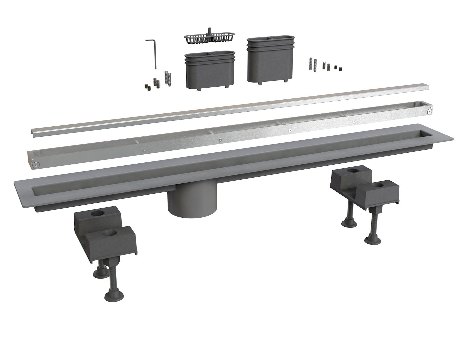 Слив для душа из нержавеющей стали Bonomini Canalissima ARCH-00027272 - Вид №1