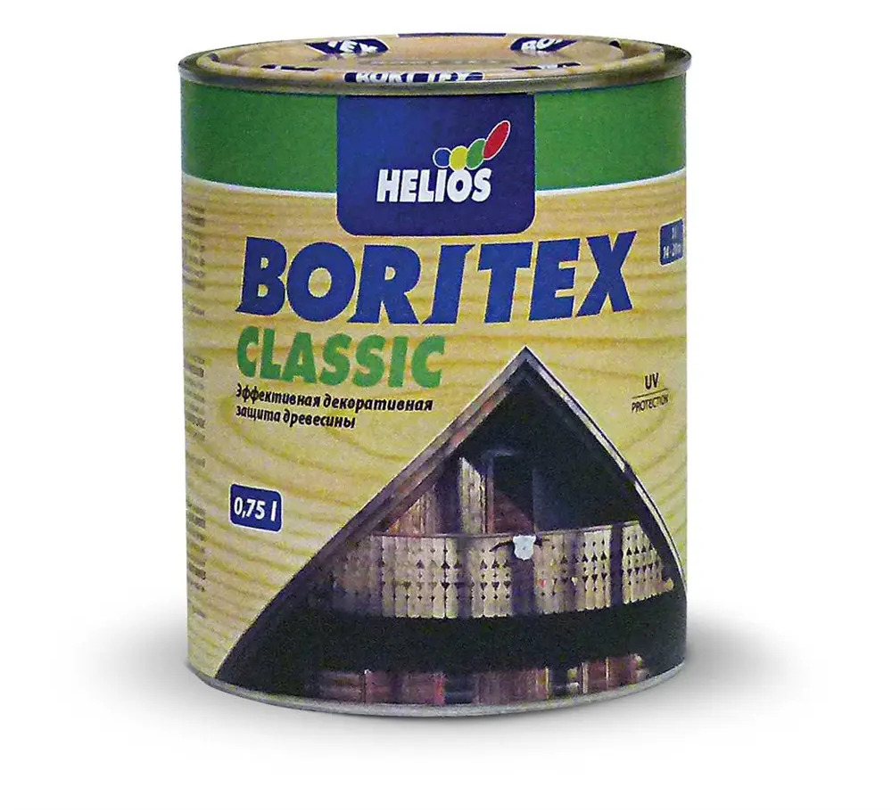 90249835 Антисептик HELIOS BORITEX CLASSIC махагон 0.75 л STLM-0149604