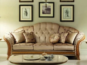 Arredoclassic 3-х местный диван в классическом стиле с тафтингом Melodia